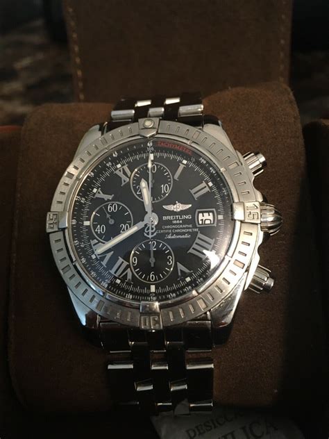 breitling 1884 chronometre certifie 100m/330ft|Breitling bentley 1884 watch price.